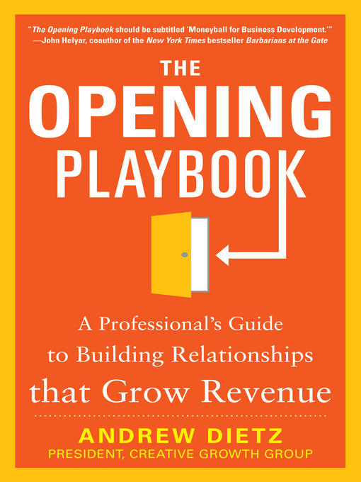 Cover image for The Opening Playbook